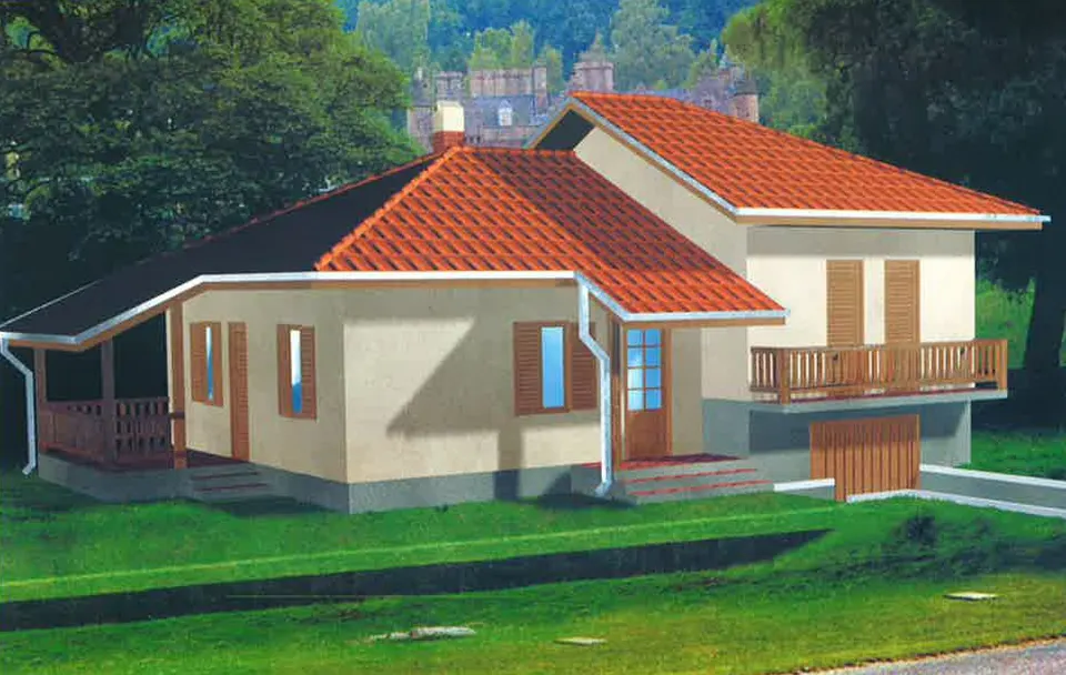 Montažna kuća Montažna kuća 90, 83 m², DIĆA DOO