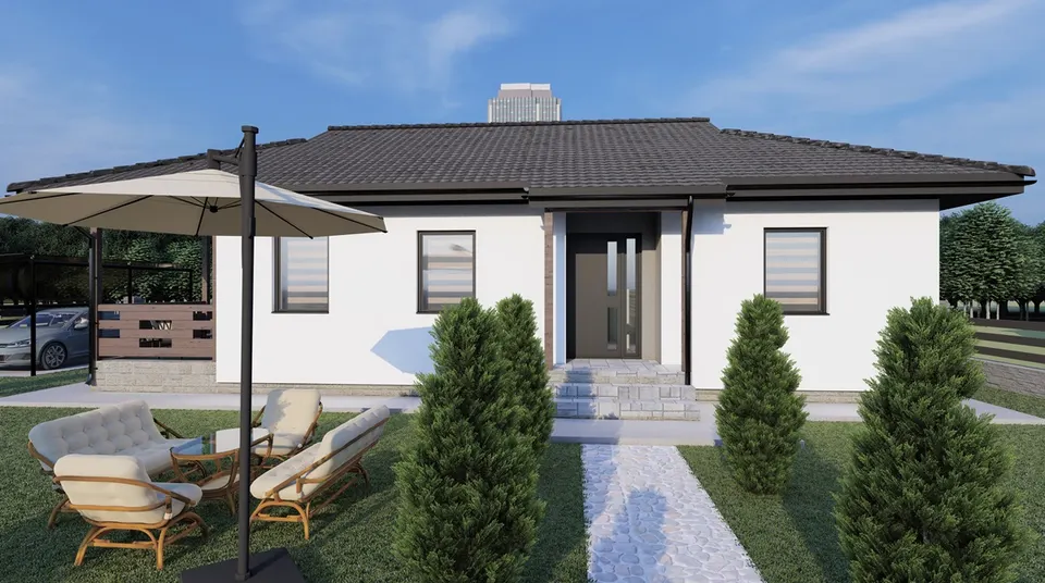 Montažna kuća DOM Classic 109, 109 m², DOM Montažne kuće