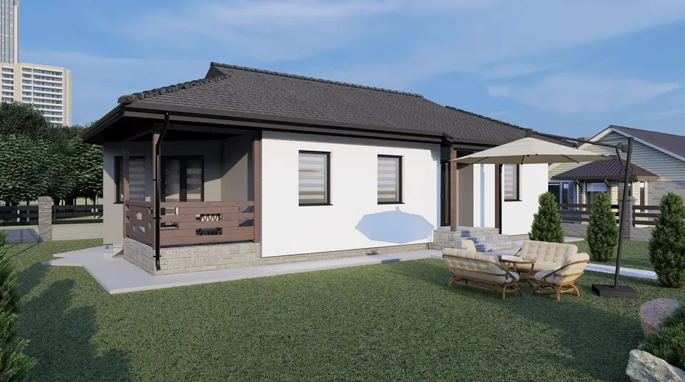 Montažna kuća DOM Classic 109, 109 m², DOM Montažne kuće