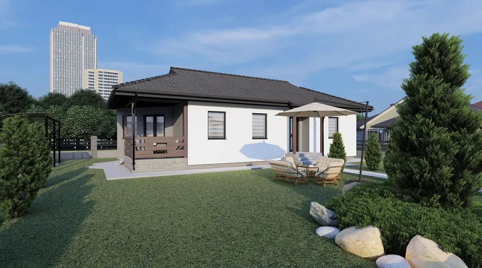 Montažna kuća DOM Classic 109, 109 m², DOM Montažne kuće