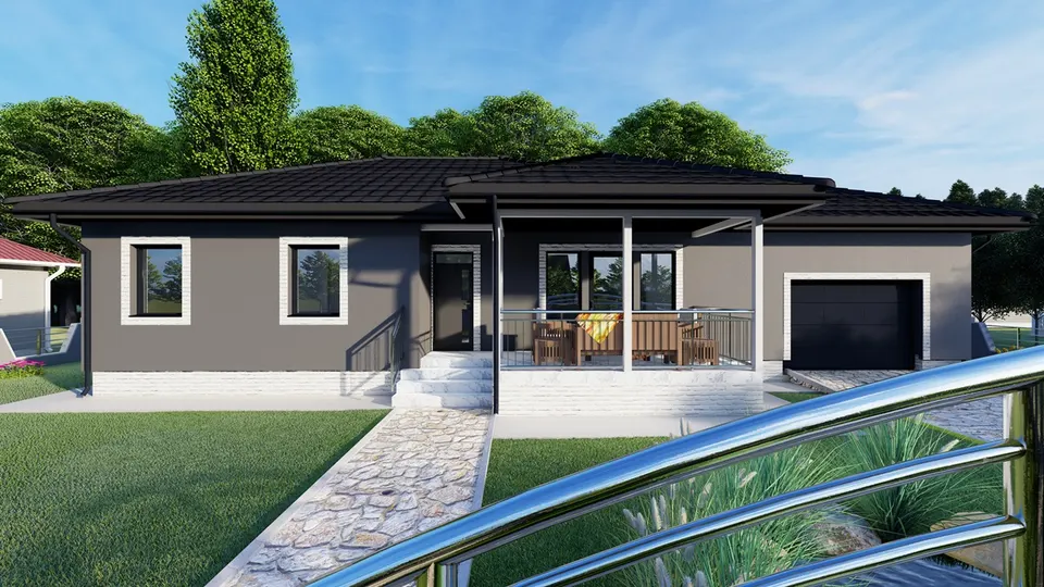 Montažna kuća DOM Classic 162, 162 m², DOM Montažne kuće