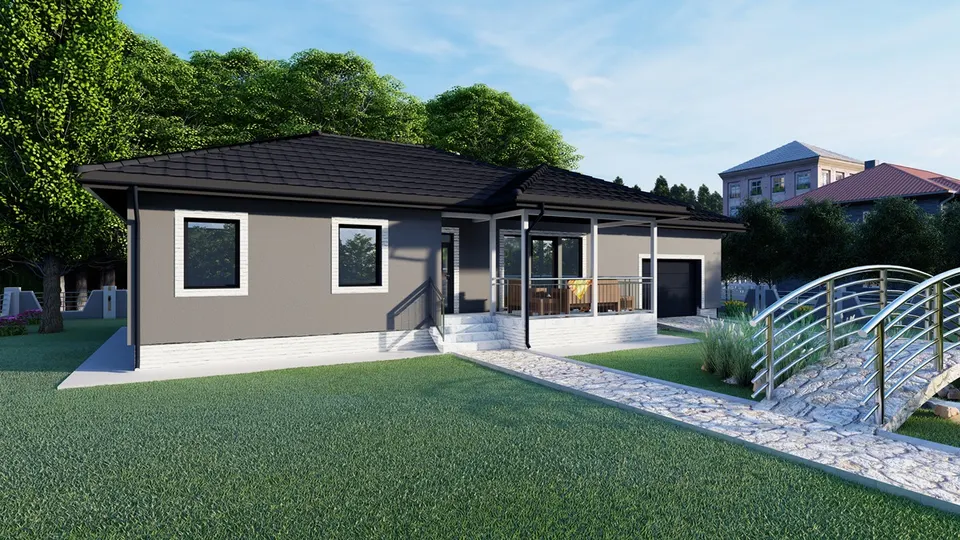 Montažna kuća DOM Classic 162, 162 m², DOM Montažne kuće