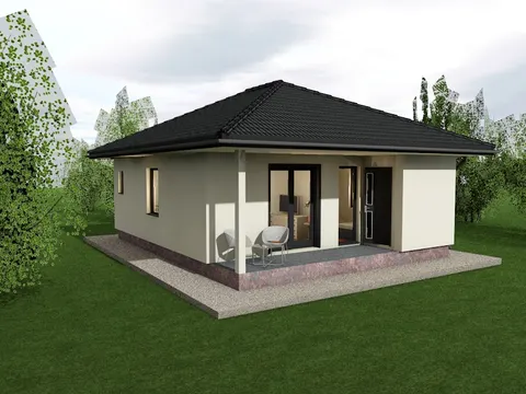 Montažna kuća DOM Classic 66, 66 m², DOM Montažne kuće