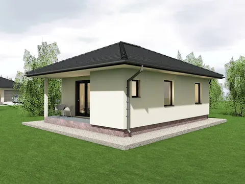 Montažna kuća DOM Classic 66, 66 m², DOM Montažne kuće