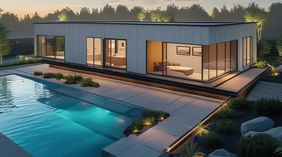Montažna kuća DOM Modern 130, 130 m², DOM Montažne kuće
