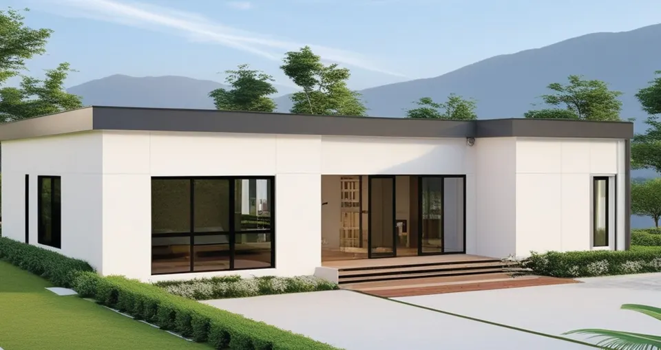 Montažna kuća DOM Modern 99, 99 m², DOM Montažne kuće
