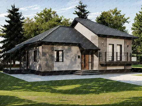 Montažna kuća Domino 103, 103 m², Domino