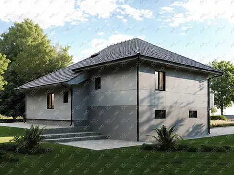 Montažna kuća Domino 112, 112 m², Domino