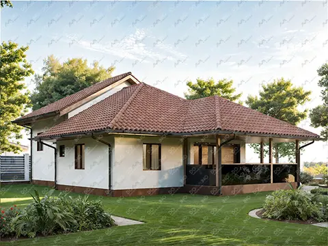 Montažna kuća Domino 123, 123 m², Domino
