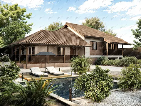 Montažna kuća Domino 135, 135 m², Domino