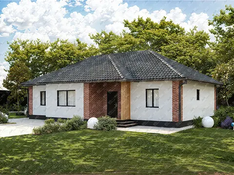 Montažna kuća Domino 150, 150 m², Domino