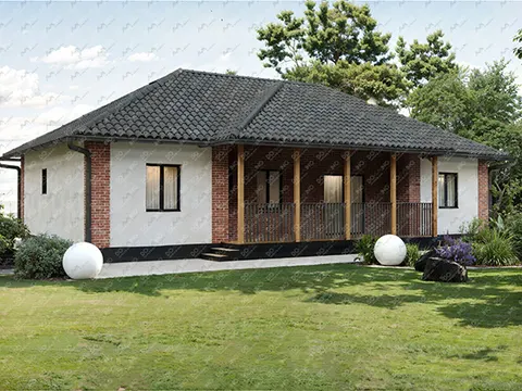 Montažna kuća Domino 150, 150 m², Domino