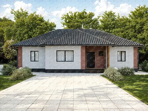Montažna kuća Domino 150, 150 m², Domino