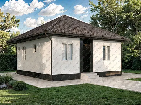 Montažna kuća Domino 66, 66 m², Domino