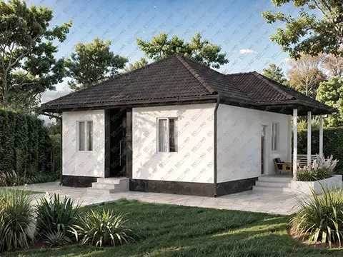 Montažna kuća Domino 66, 66 m², Domino
