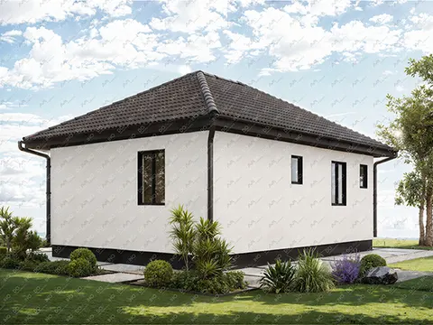 Montažna kuća Domino 67, 67 m², Domino