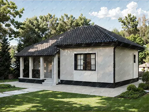 Montažna kuća Domino 73, 73 m², Domino