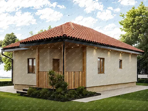 Montažna kuća Domino 76, 76 m², Domino