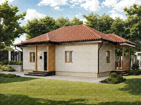 Montažna kuća Domino 76, 76 m², Domino