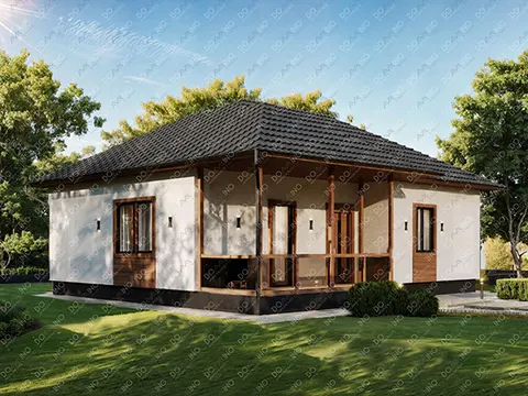 Montažna kuća Domino 98, 98 m², Domino