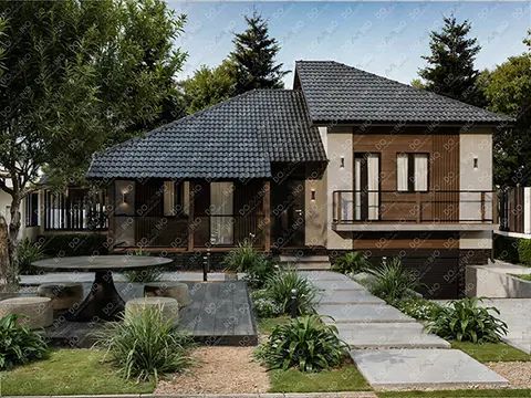 Montažna kuća Domino 99, 99 m², Domino