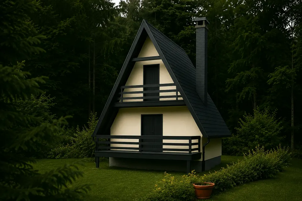 Montažna kuća DomLux A-frame, 45 m², DomLux