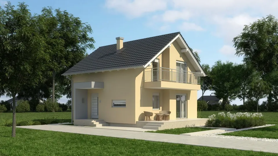 Montažna kuća Alma, 110 m², Domprojekt