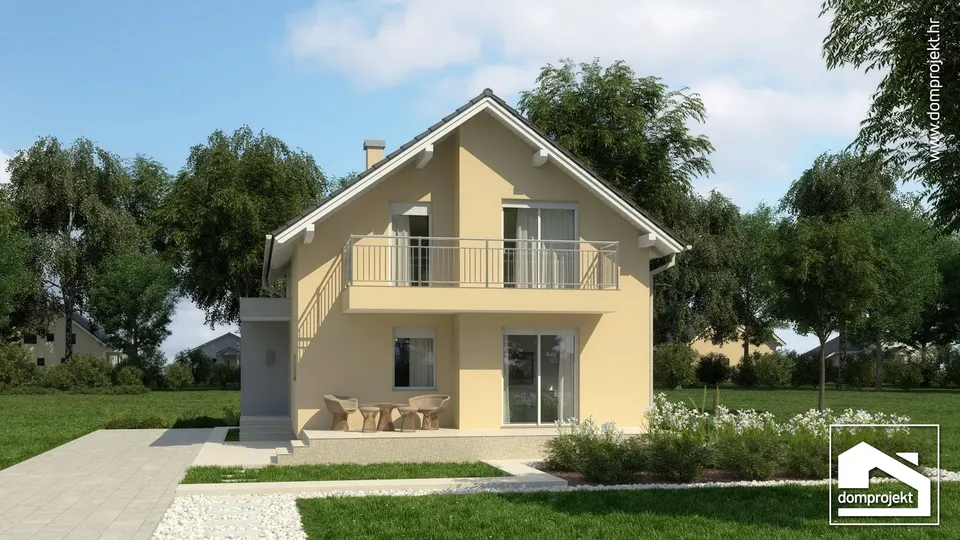 Montažna kuća Alma, 110 m², Domprojekt