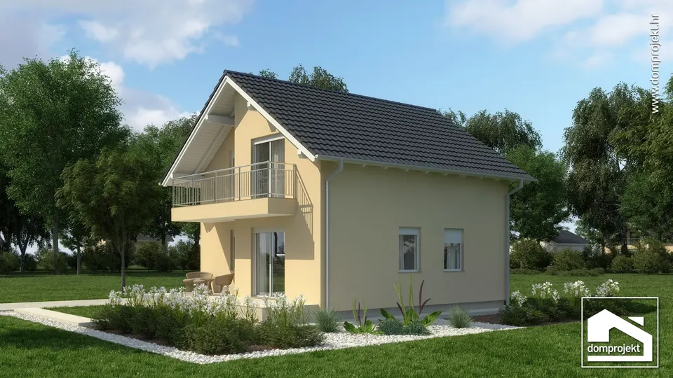 Montažna kuća Alma, 110 m², Domprojekt