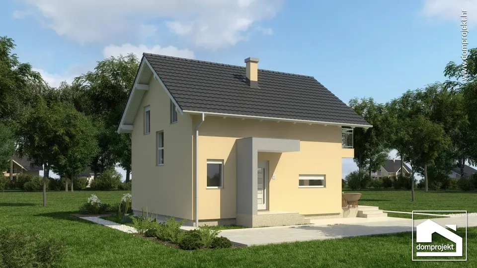 Montažna kuća Alma, 110 m², Domprojekt