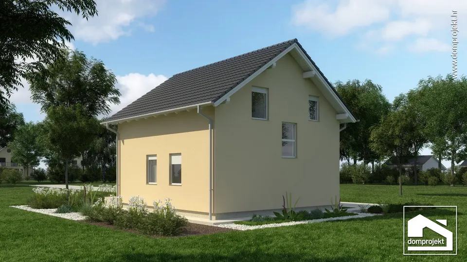 Montažna kuća Alma, 110 m², Domprojekt