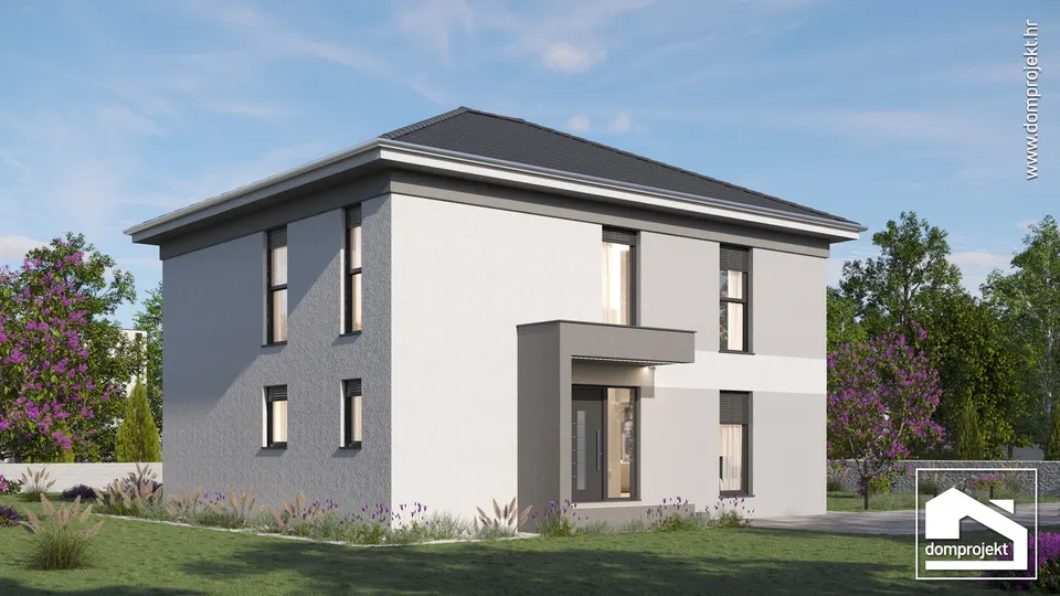 Montažna kuća Amanda, 196 m², Domprojekt