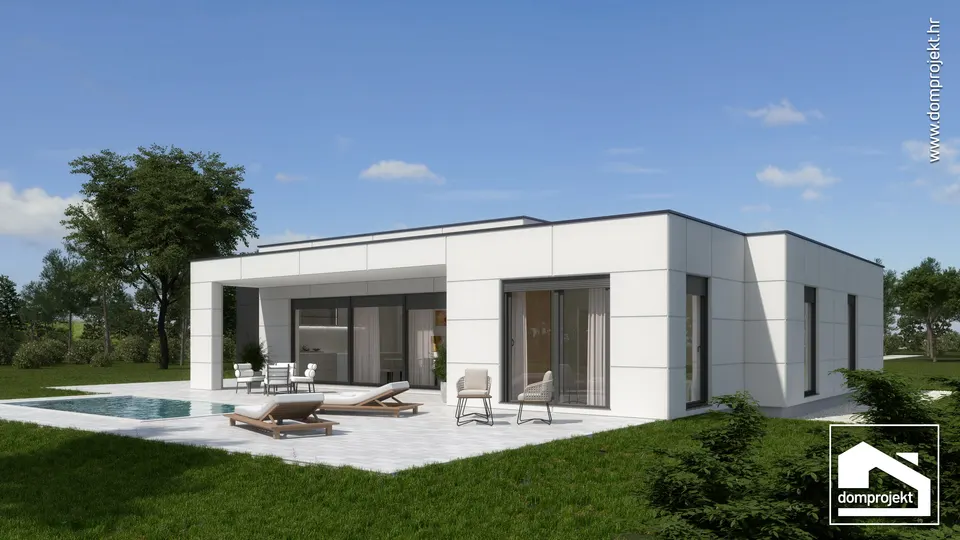 Montažna kuća Aria, 190 m², Domprojekt