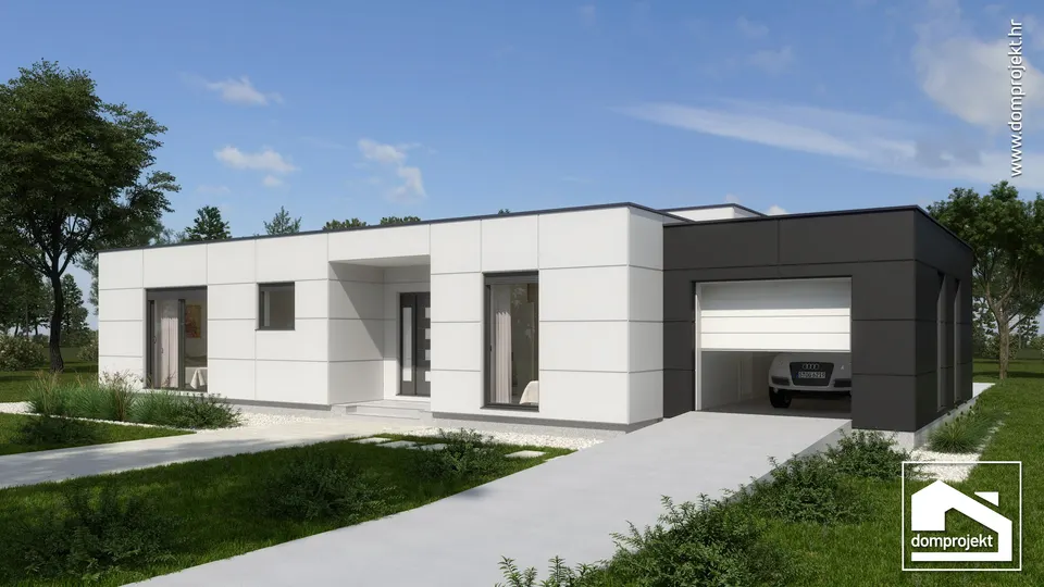 Montažna kuća Aria, 190 m², Domprojekt