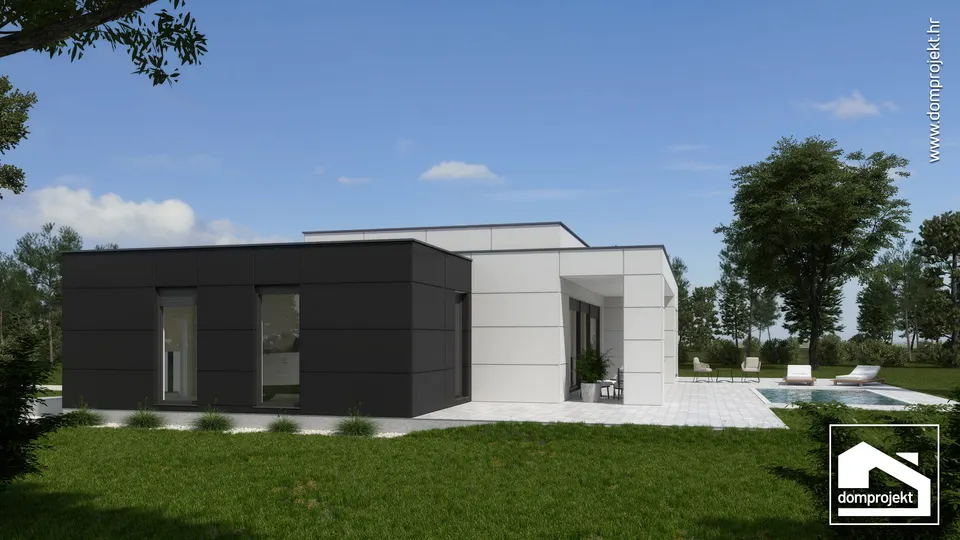 Montažna kuća Aria, 190 m², Domprojekt