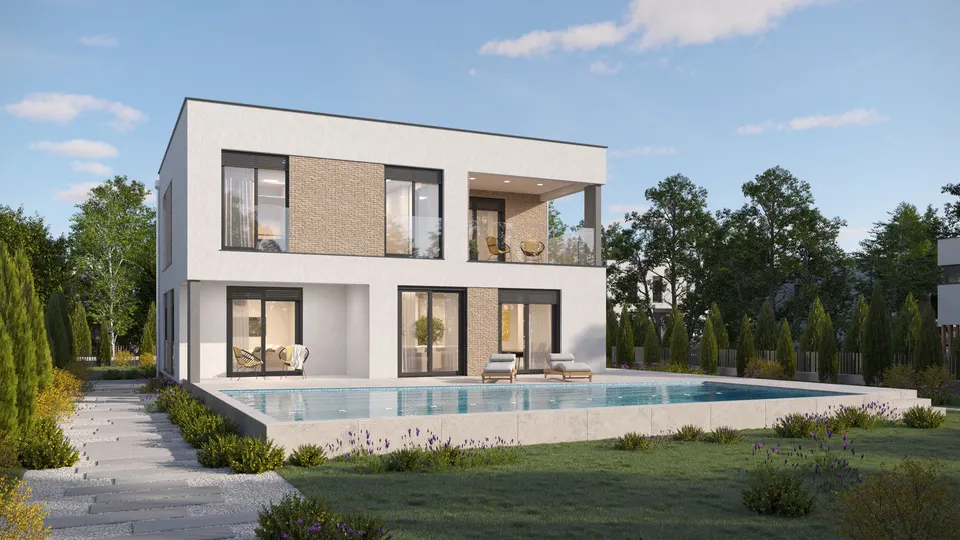 Montažna kuća Beata, 179 m², Domprojekt