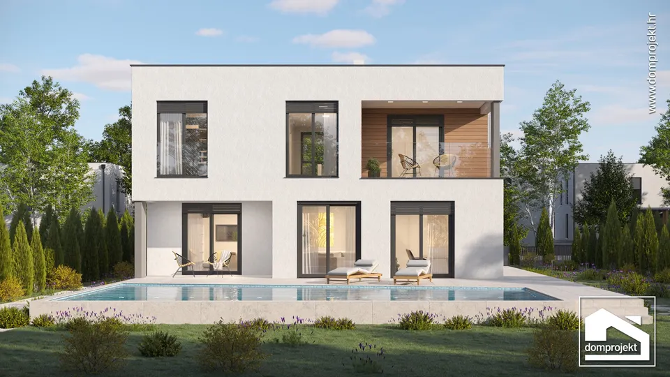 Montažna kuća Beata, 179 m², Domprojekt