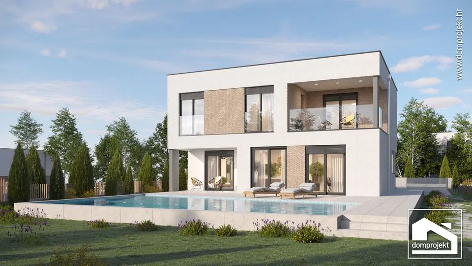 Montažna kuća Beata, 179 m², Domprojekt