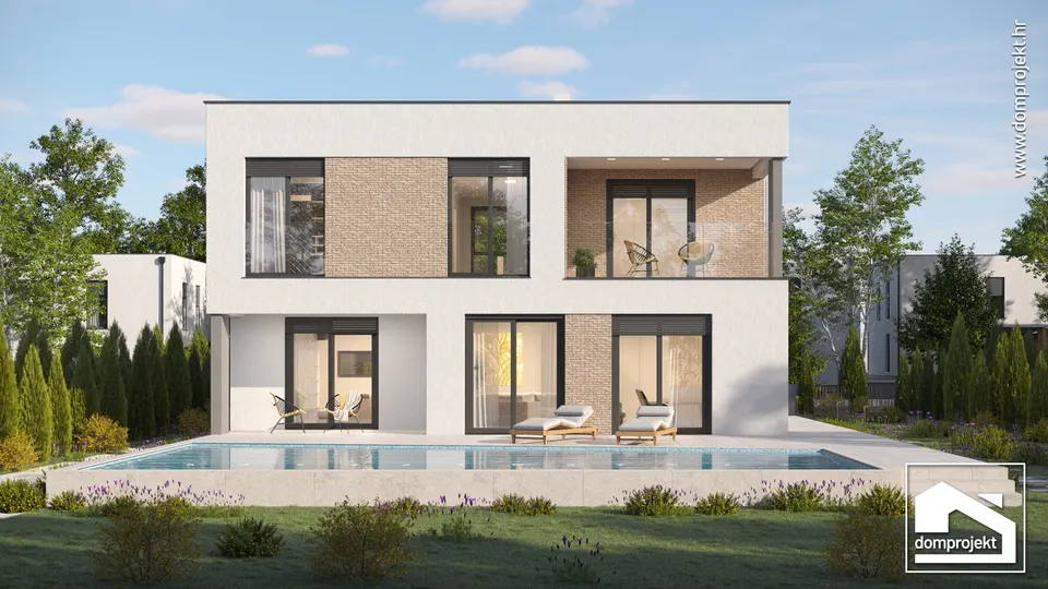 Montažna kuća Beata, 179 m², Domprojekt