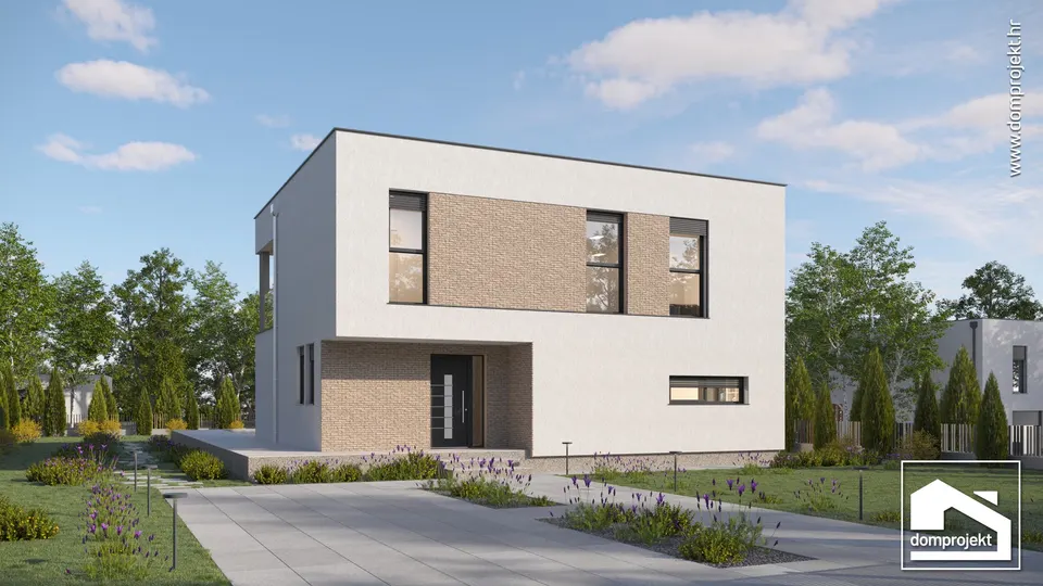 Montažna kuća Beata, 179 m², Domprojekt