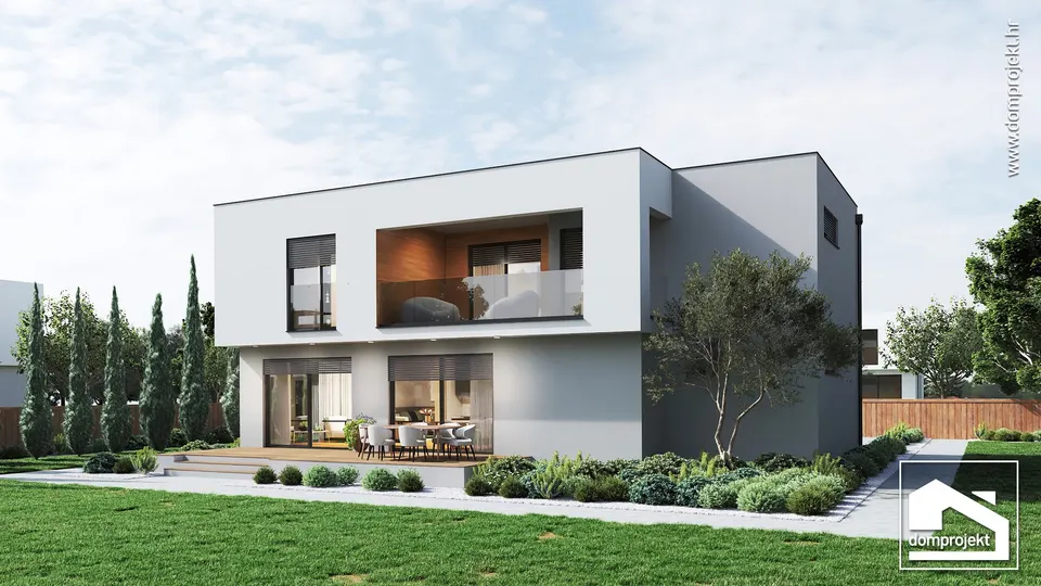 Montažna kuća Beatrice, 197 m², Domprojekt