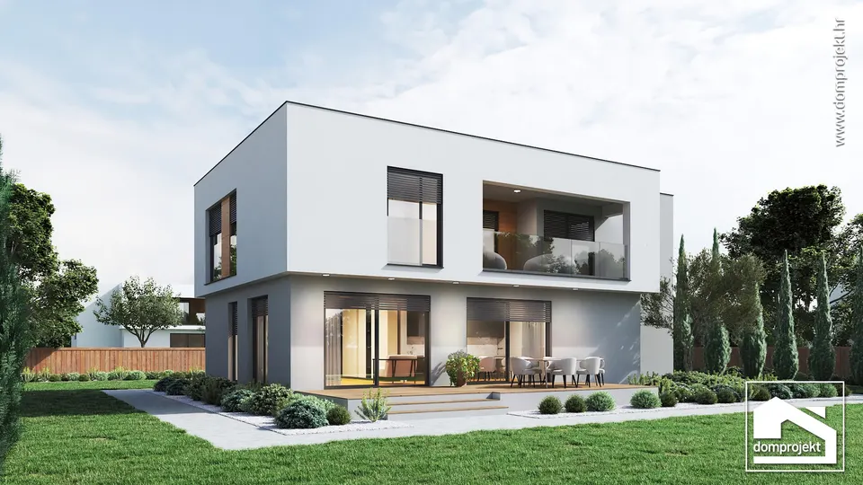 Montažna kuća Beatrice, 197 m², Domprojekt