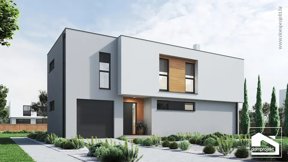 Montažna kuća Beatrice, 197 m², Domprojekt