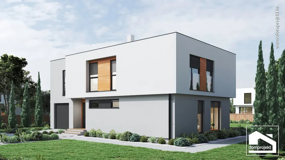 Montažna kuća Beatrice, 197 m², Domprojekt