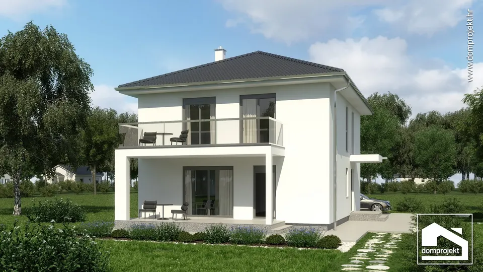 Montažna kuća Dolores, 155 m², Domprojekt