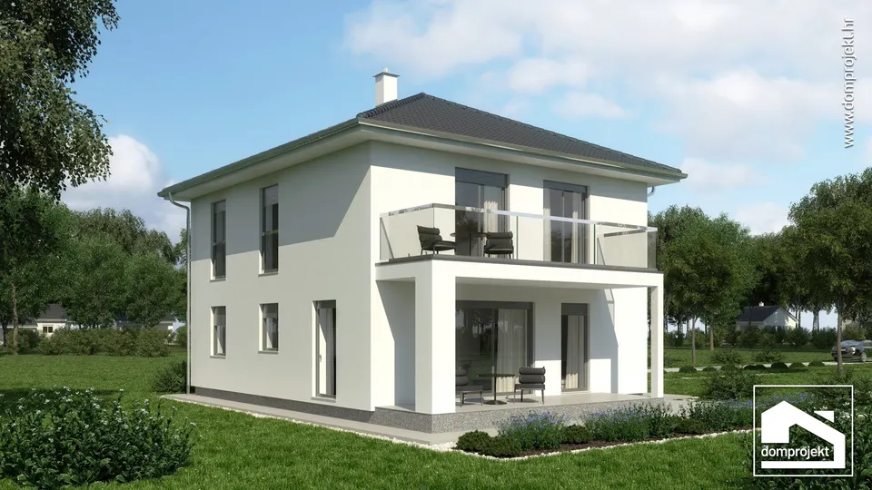 Montažna kuća Dolores, 155 m², Domprojekt