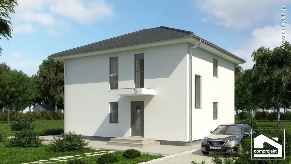 Montažna kuća Dolores, 155 m², Domprojekt