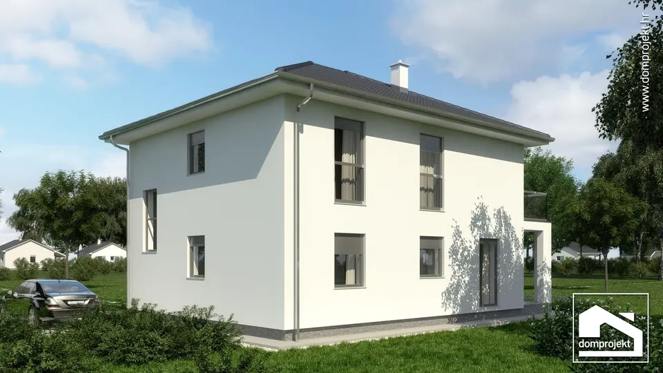 Montažna kuća Dolores, 155 m², Domprojekt