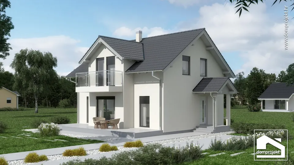 Montažna kuća Doris, 135 m², Domprojekt