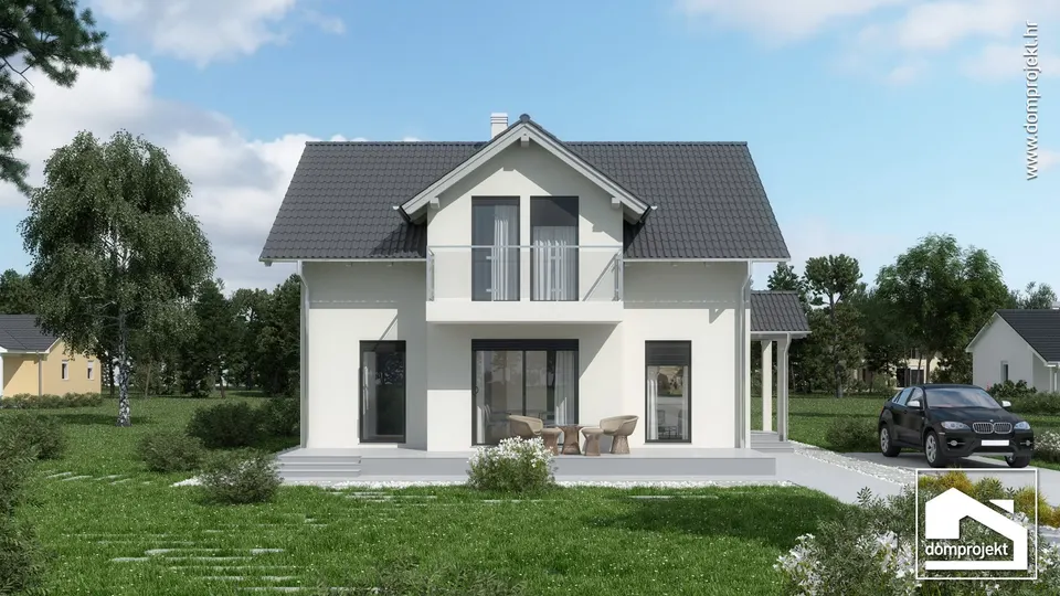 Montažna kuća Doris, 135 m², Domprojekt